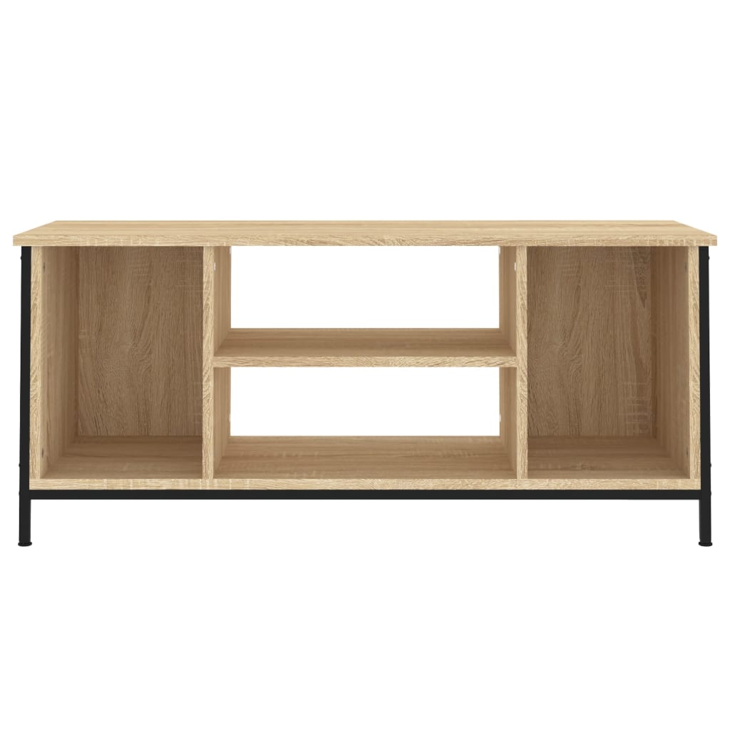 vidaXL Tv-meubel 102x35x45 cm bewerkt hout sonoma eikenkleurig