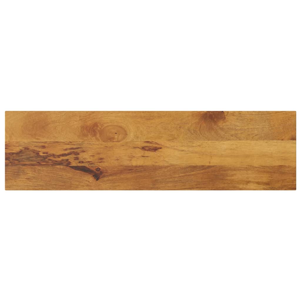 vidaXL Tafelblad rechthoekig 110x40x2,5 cm massief mangohout