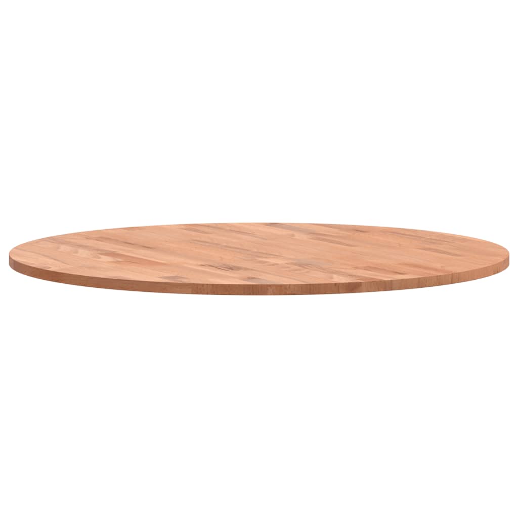 vidaXL Tafelblad rond Ø70x1,5 cm massief beukenhout