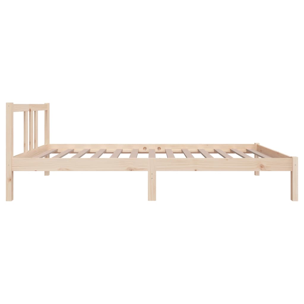 vidaXL Bedframe massief hout 90x200 cm