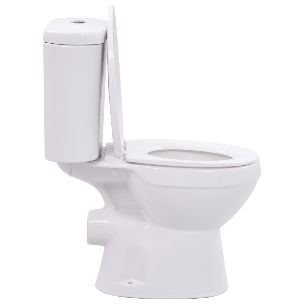 hoe te gebruiken openbaring Luiheid vidaXL Staand toilet met stortbak en soft-close bril keramiek wit kopen? |  vidaXL.nl