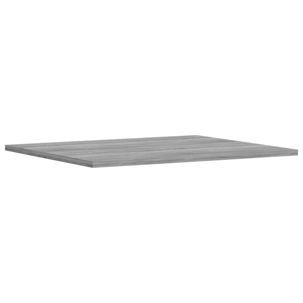 vidaXL Wandschappen 4 st 60x50x1,5 cm bewerkt hout grijs sonoma eiken