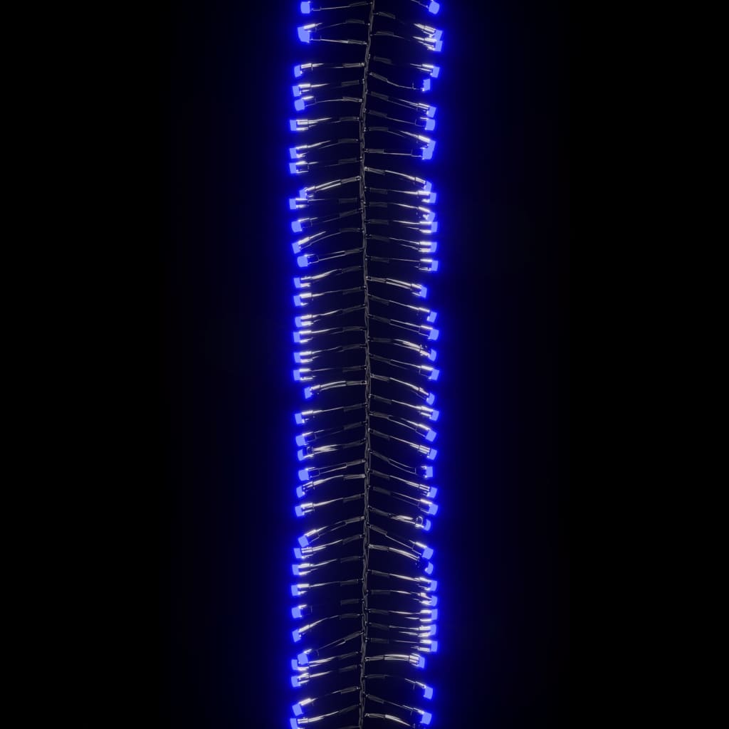 vidaXL Lichtslinger cluster met 3000 LED's blauw 23 m PVC