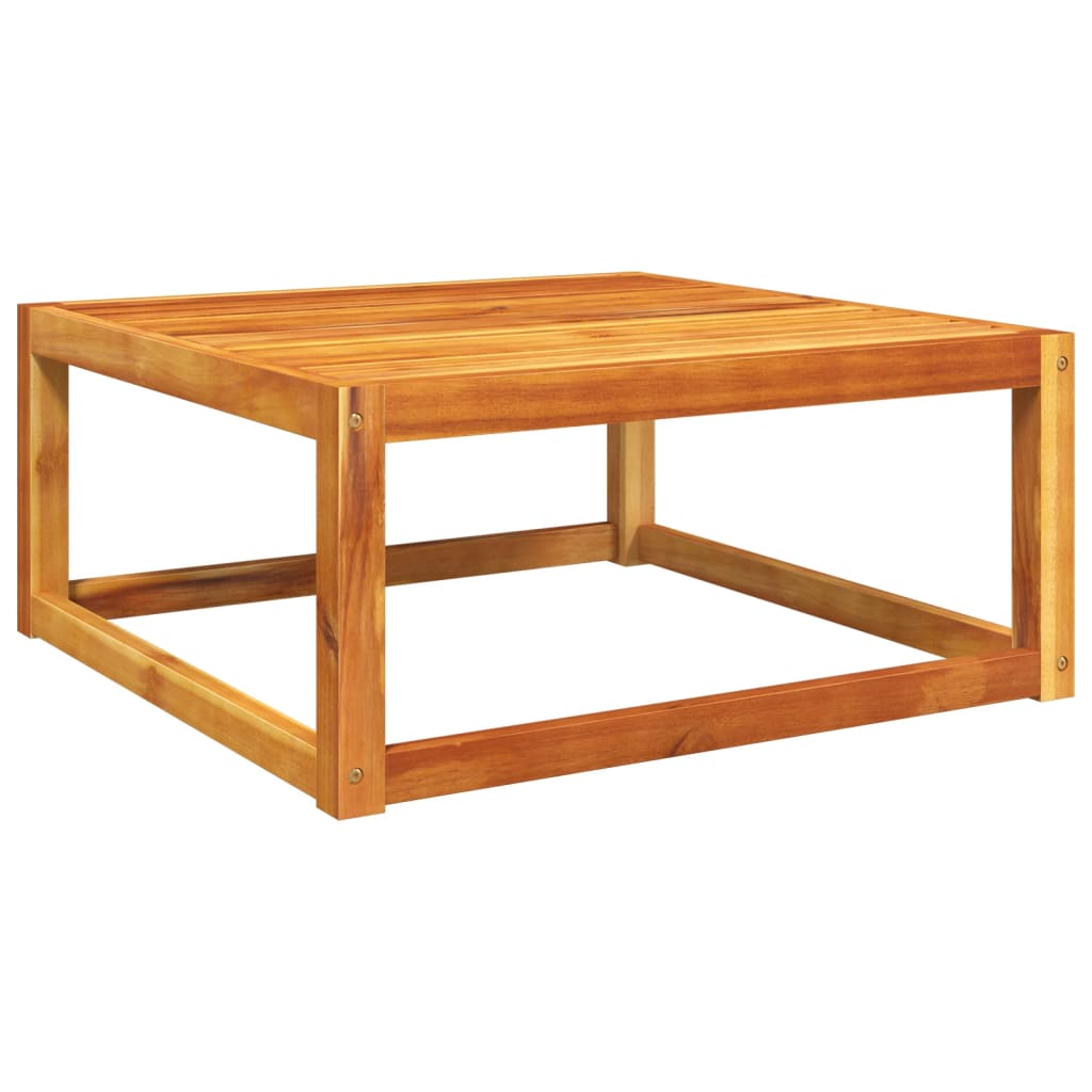 vidaXL Tuintafel 65x65x29 cm massief acaciahout