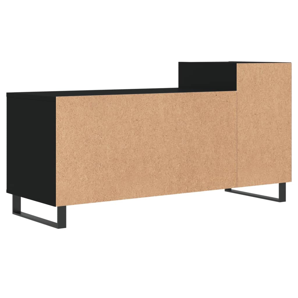 vidaXL Tv-meubel 100x35x55 cm bewerkt hout zwart