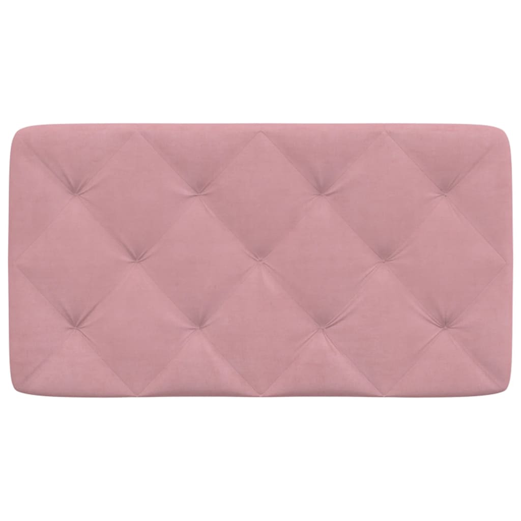 vidaXL Hoofdbordkussen 80 cm fluweel roze