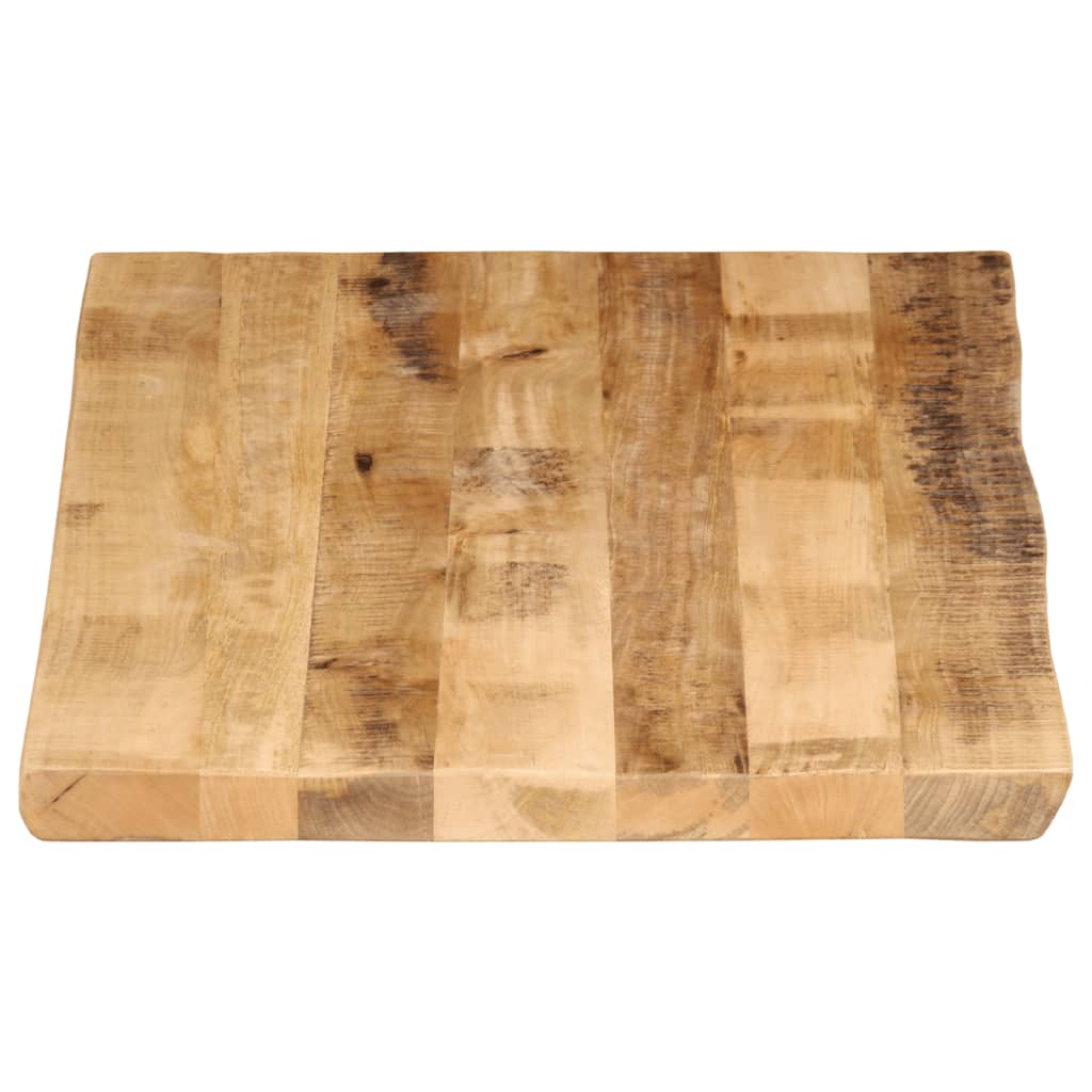 vidaXL Tafelblad met natuurlijke rand 110x60x3,8 cm massief mangohout