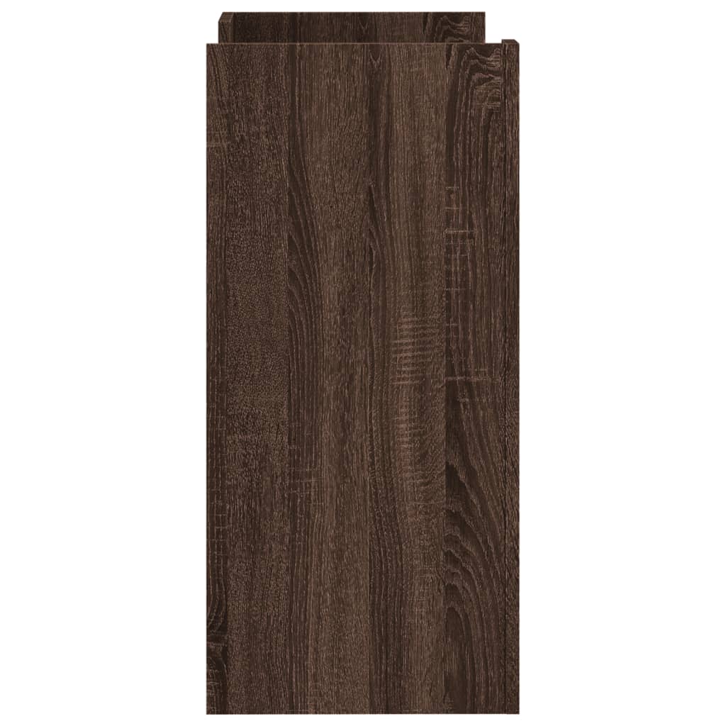 vidaXL Dressoir 73,5x35x75 cm bewerkt hout bruin eikenkleur