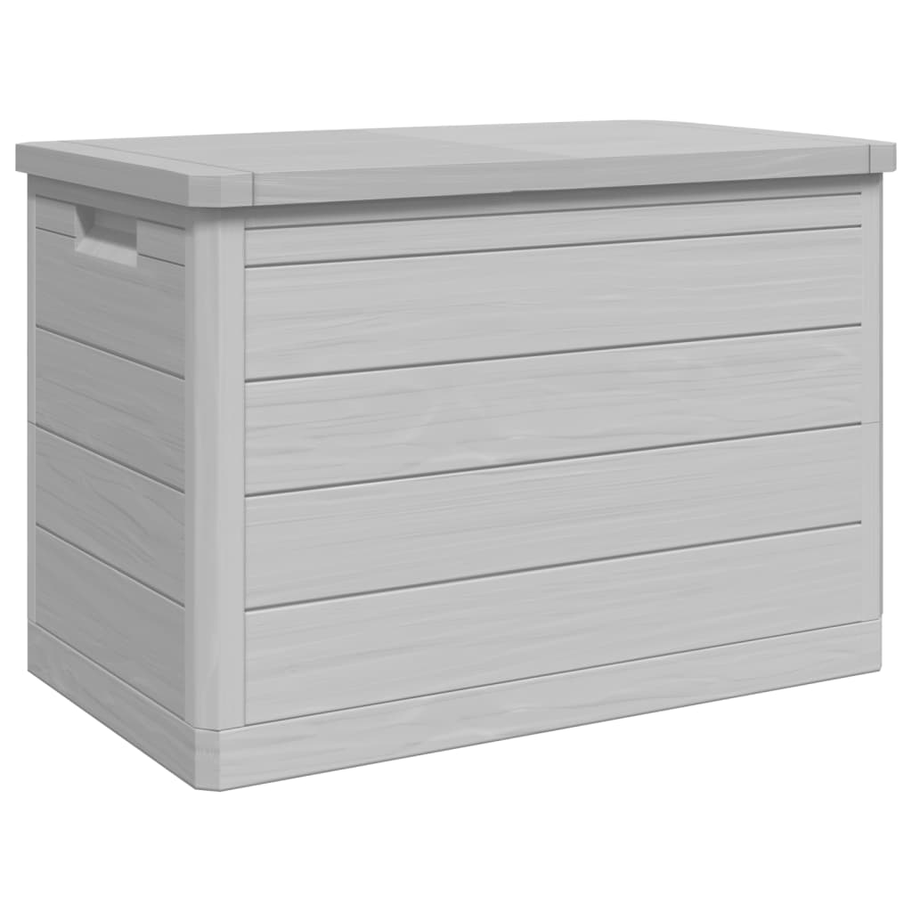 vidaXL Kussenbox 77,5x44,5x53 cm polypropeen grijs