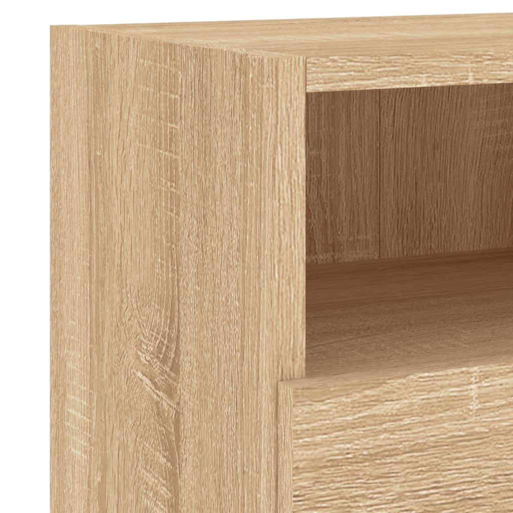 vidaXL Tv-wandmeubel 60x30x30 cm bewerkt hout sonoma eikenkleurig