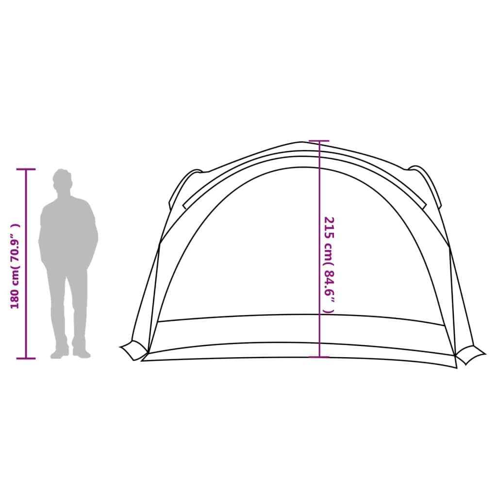 vidaXL Partytent waterdicht wit