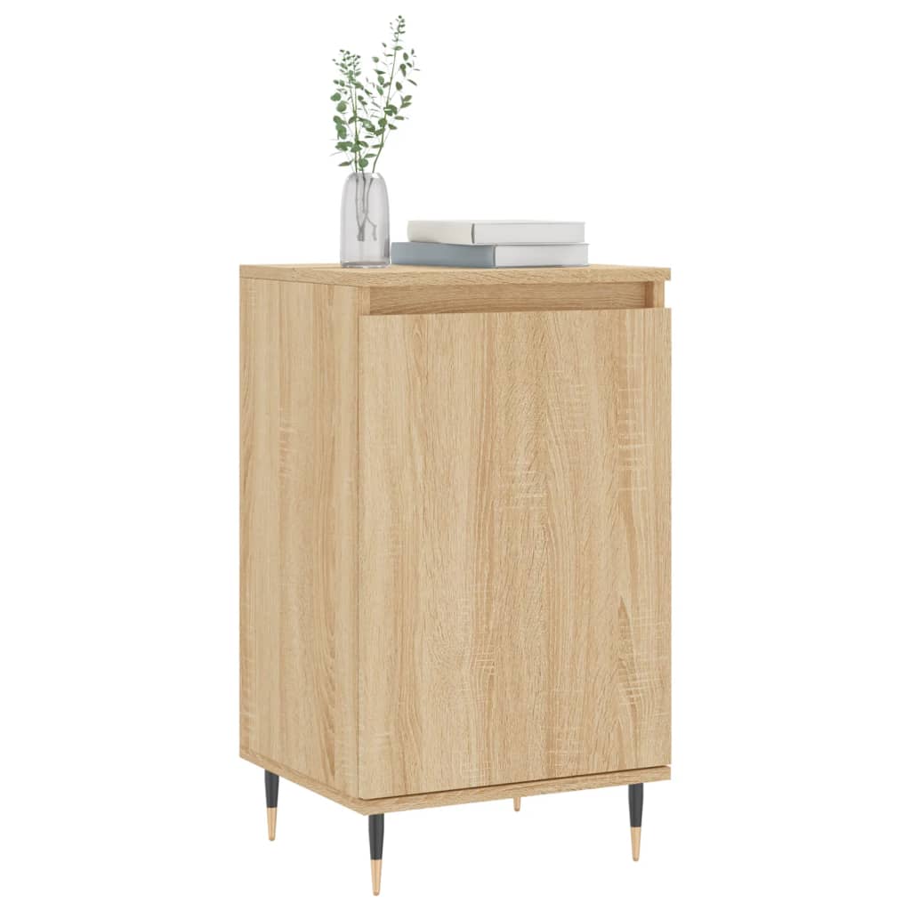 vidaXL Dressoir 40x35x70 cm bewerkt hout sonoma eikenkleurig