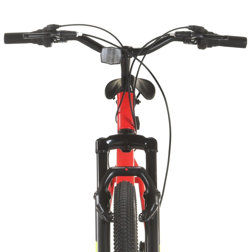 vidaXL Mountainbike 21 versnellingen 27,5 inch wielen 50 cm frame rood