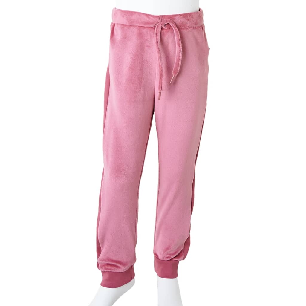 Kinderjoggingbroek 104 frambooskleurig