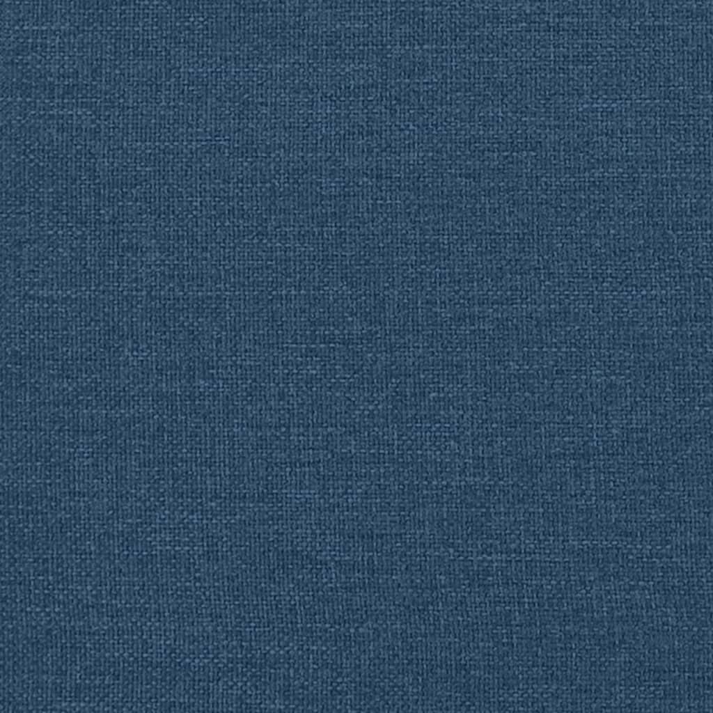 vidaXL Hoofdbordkussen 120 cm stof blauw