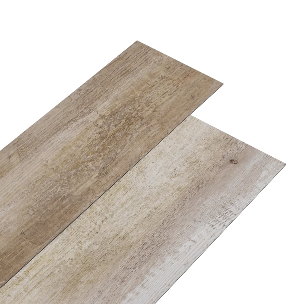 vidaXL Vloerplanken zelfklevend 5,21 m² 2 mm PVC woodwash