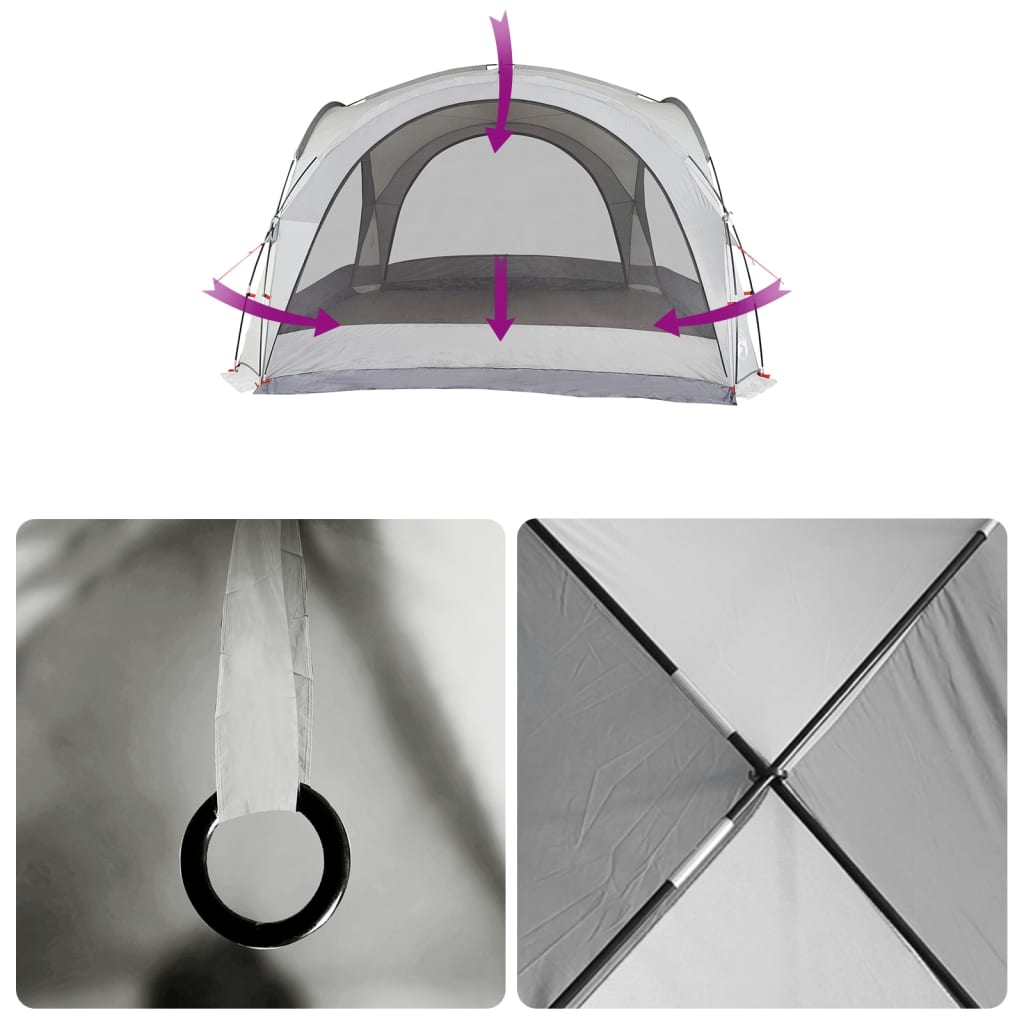 vidaXL Partytent waterdicht wit