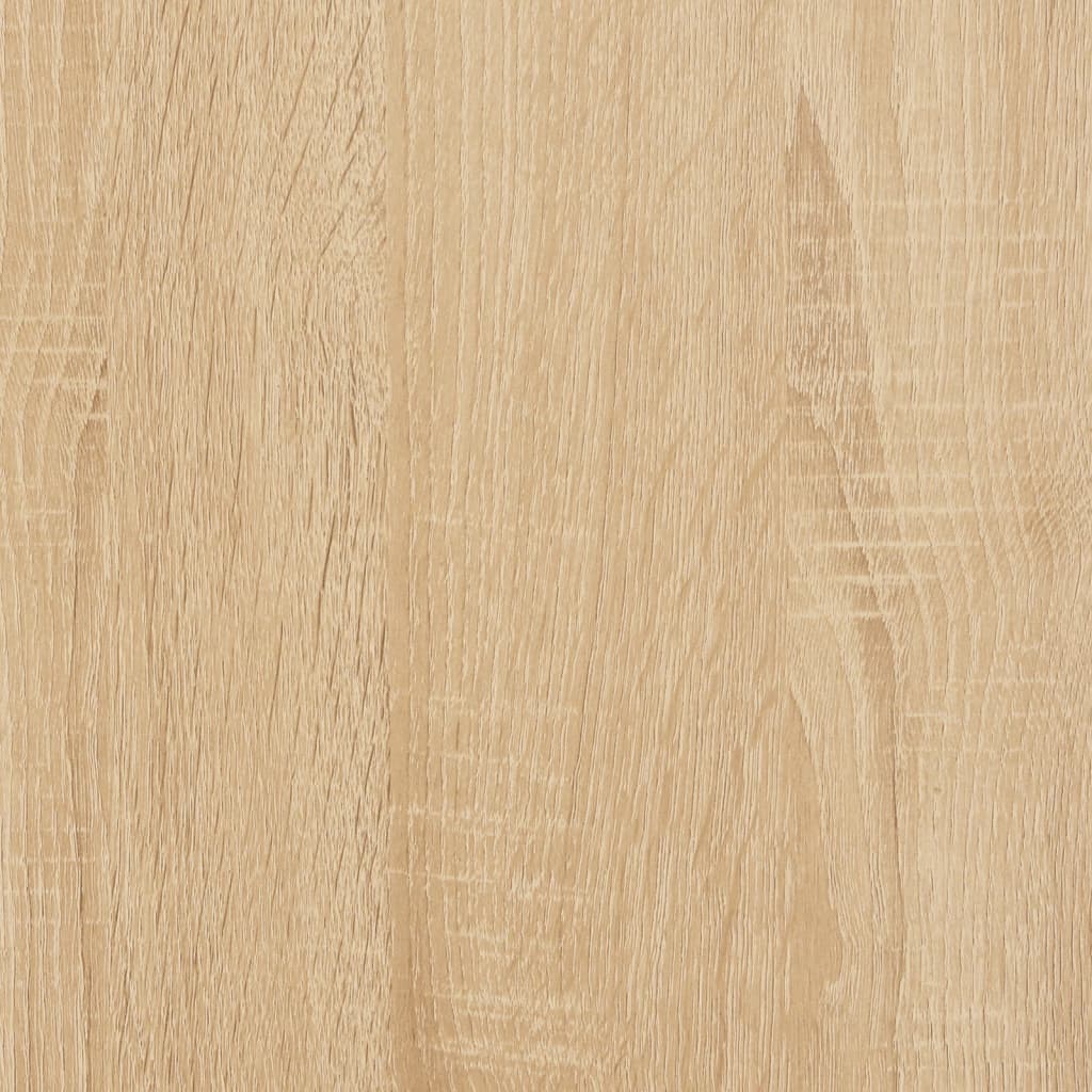 vidaXL Opbergbankje 82x42x45 cm bewerkt hout sonoma eikenkleurig