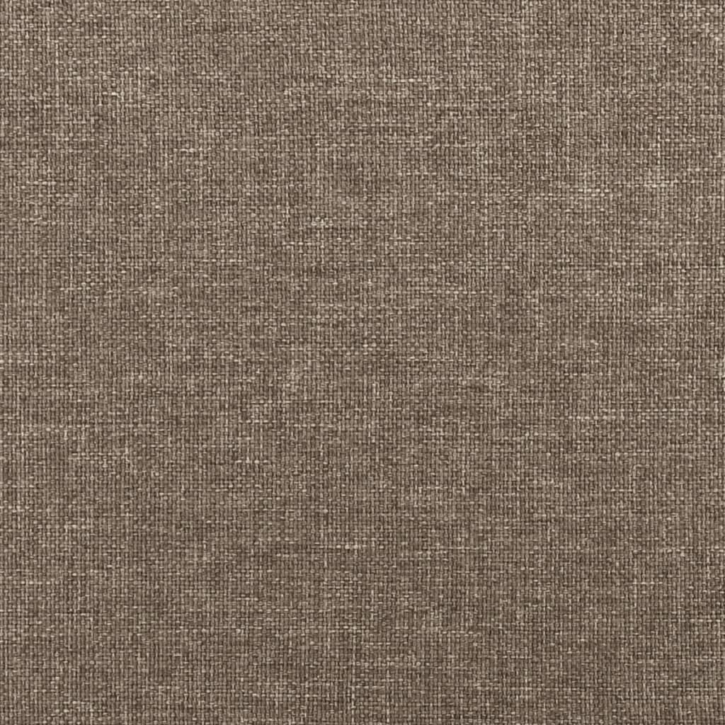 vidaXL Pocketveringmatras voor kinderen 80x160 cm stof taupe