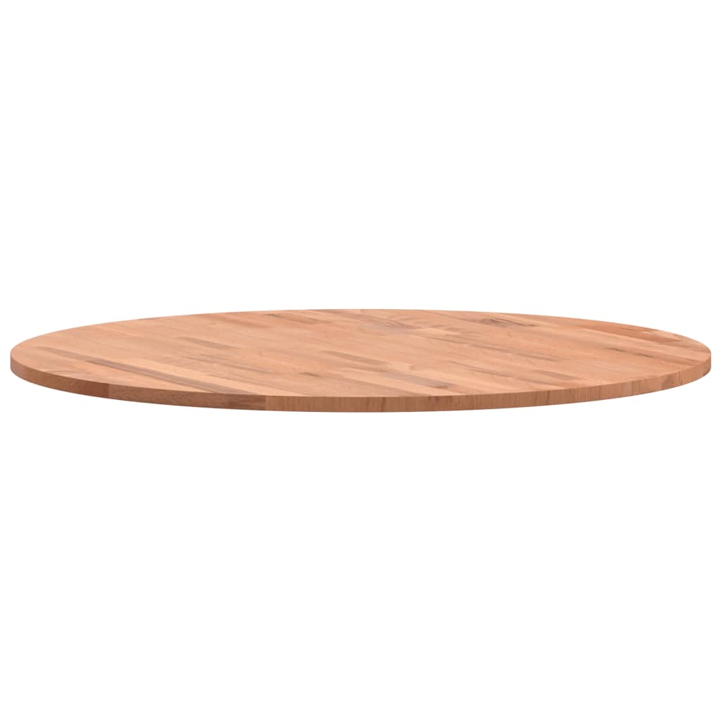 vidaXL Tafelblad rond Ø70x1,5 cm massief beukenhout