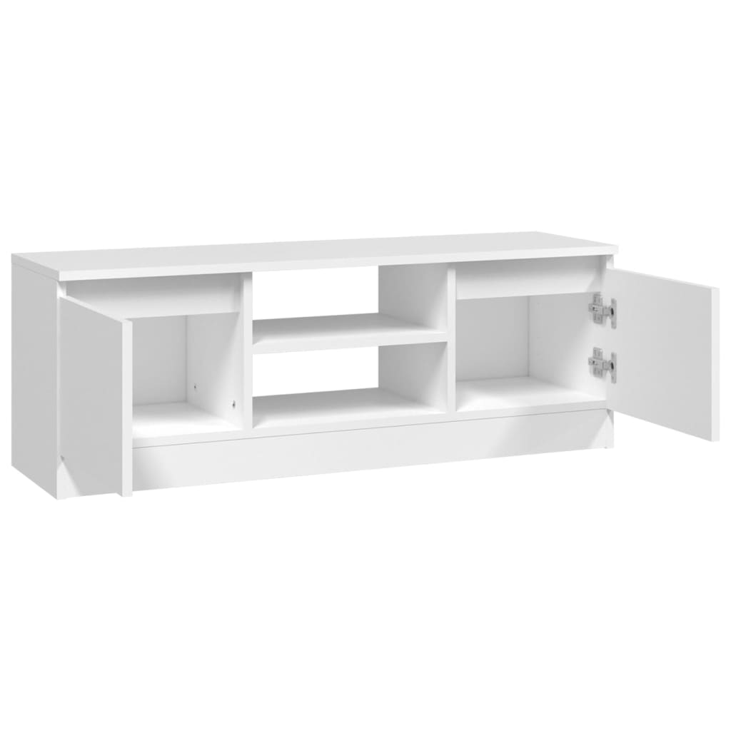 vidaXL Tv-meubel met deur 102x30x36 cm wit