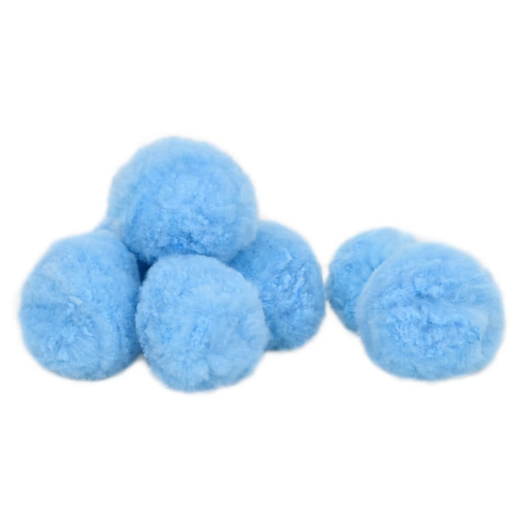 vidaXL Zwembadfilterbolletjes antibacterieel 2100 g polyetheen blauw