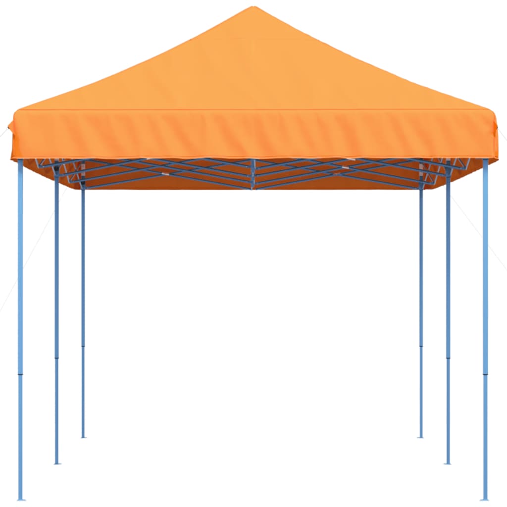 vidaXL Partytent inklapbaar pop-up 580x292x315 cm oranje