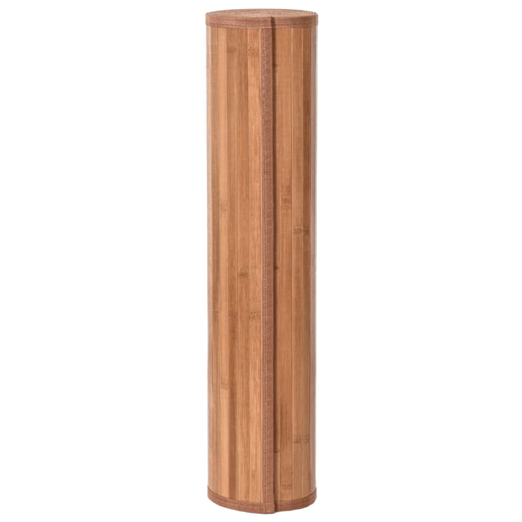 vidaXL Vloerkleed rechthoekig 80x300 cm bamboe naturel
