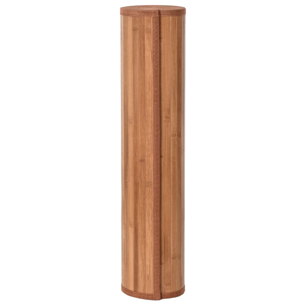 vidaXL Vloerkleed rechthoekig 100x500 cm bamboe naturel