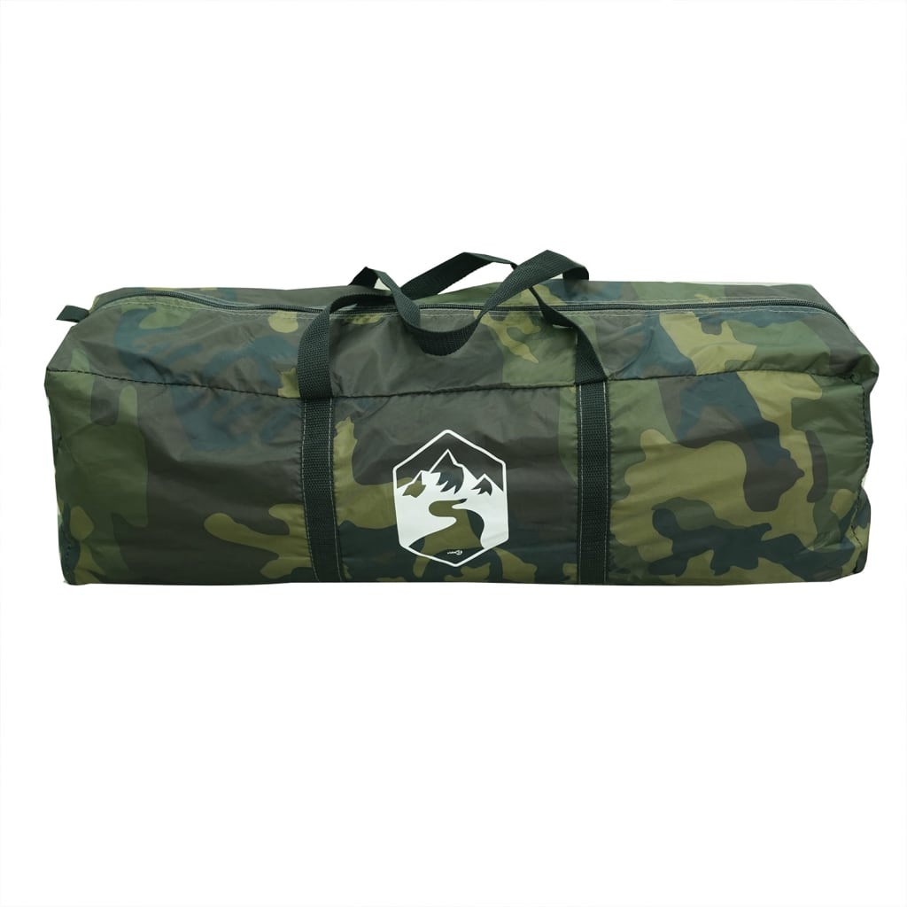 vidaXL Vistent 5-persoons waterdicht camouflage