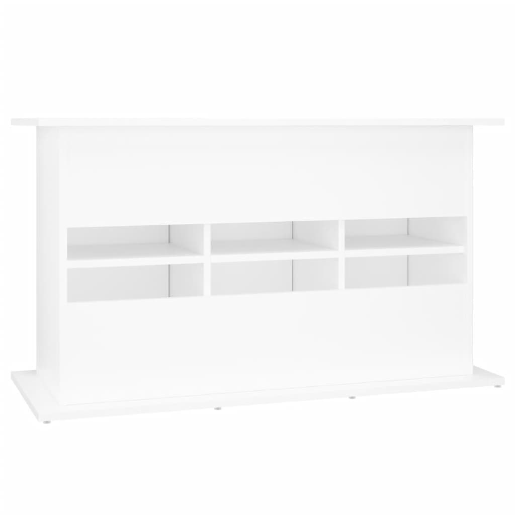 vidaXL Aquariumstandaard 101x41x58 cm bewerkt hout wit