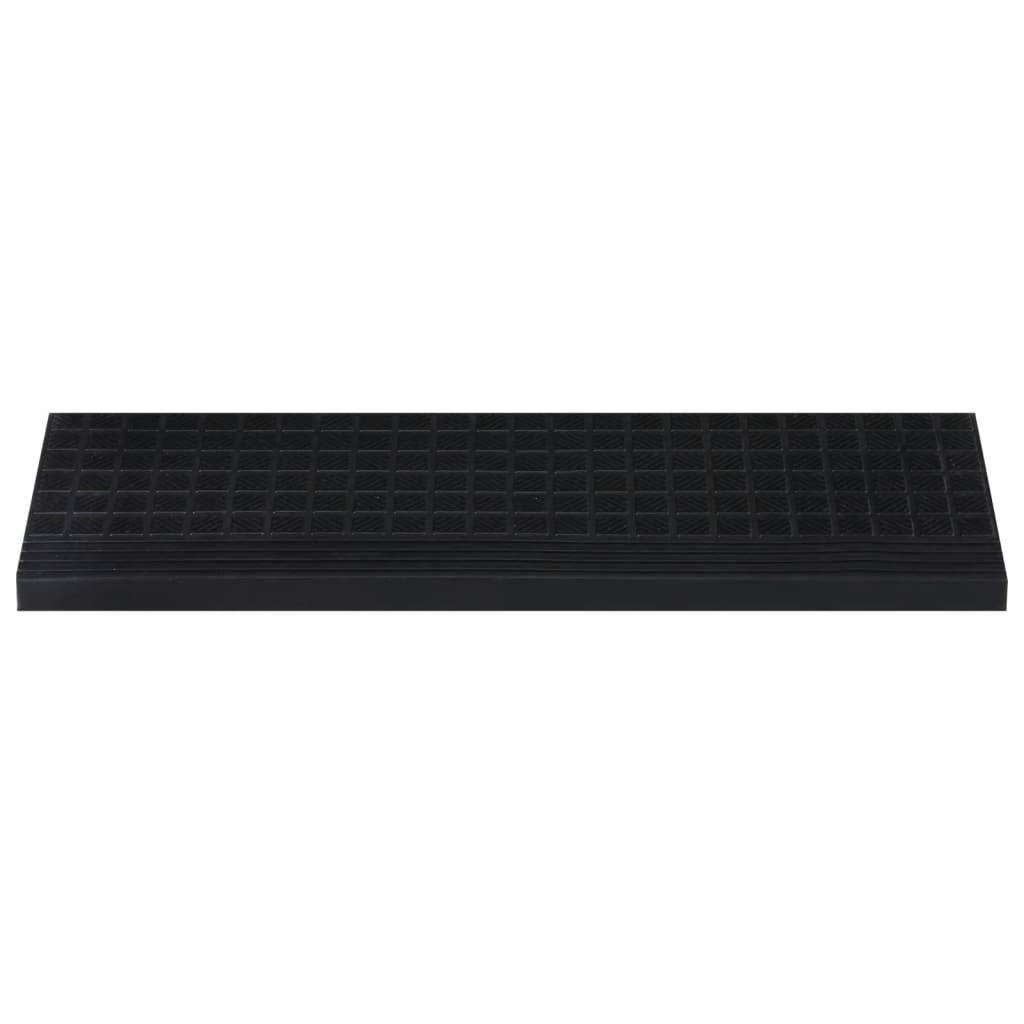 vidaXL Trapmatten 10 st 25x75 cm rubber