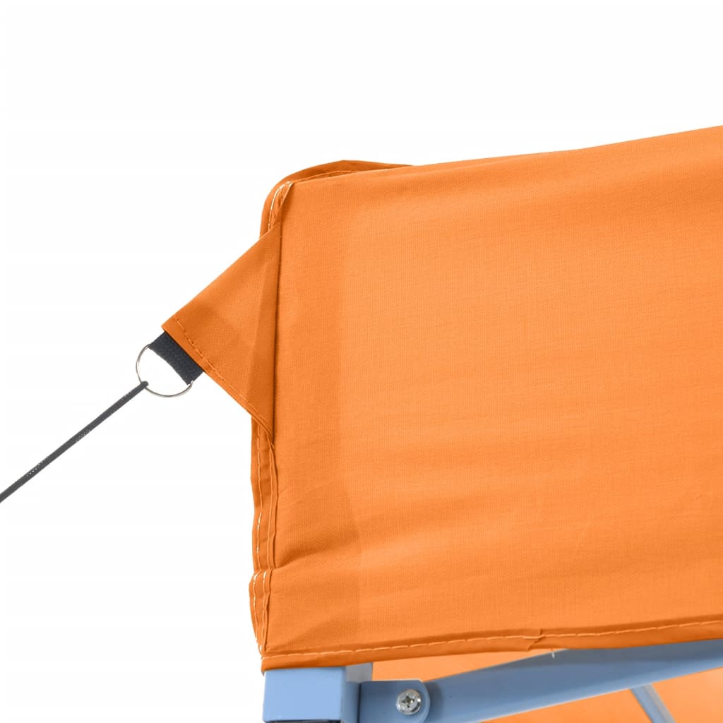 vidaXL Partytent inklapbaar pop-up 580x292x315 cm oranje