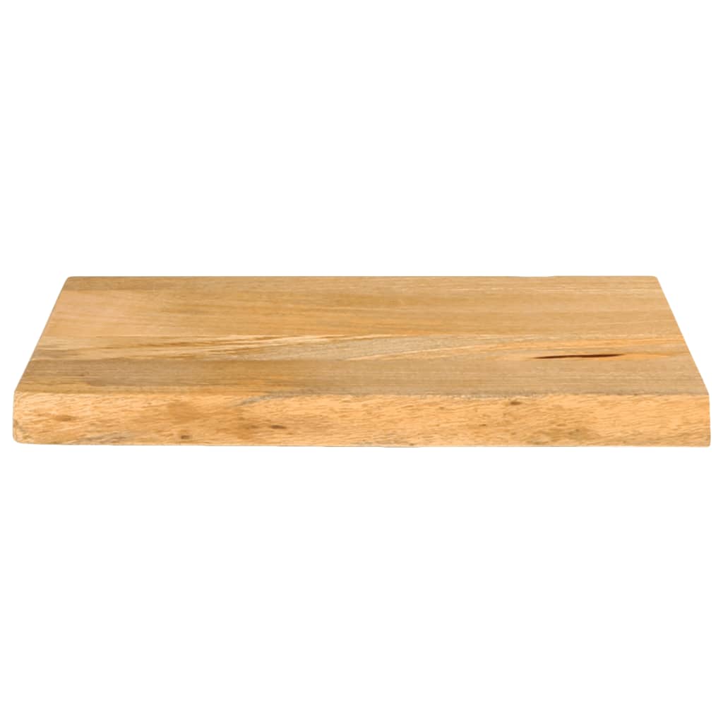 vidaXL Tafelblad met natuurlijke rand 50x30x2,5 cm massief mangohout