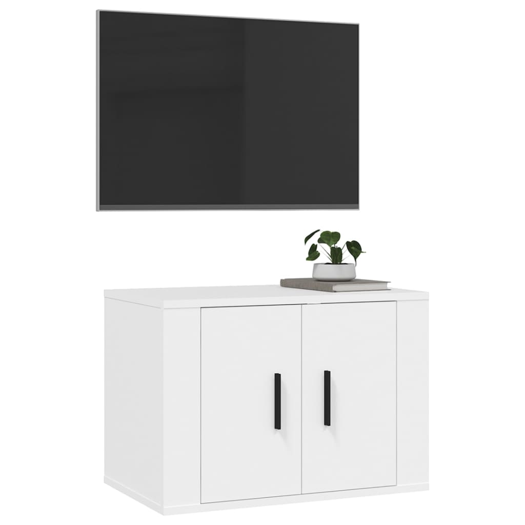 vidaXL Tv-wandmeubel 57x34,5x40 cm wit