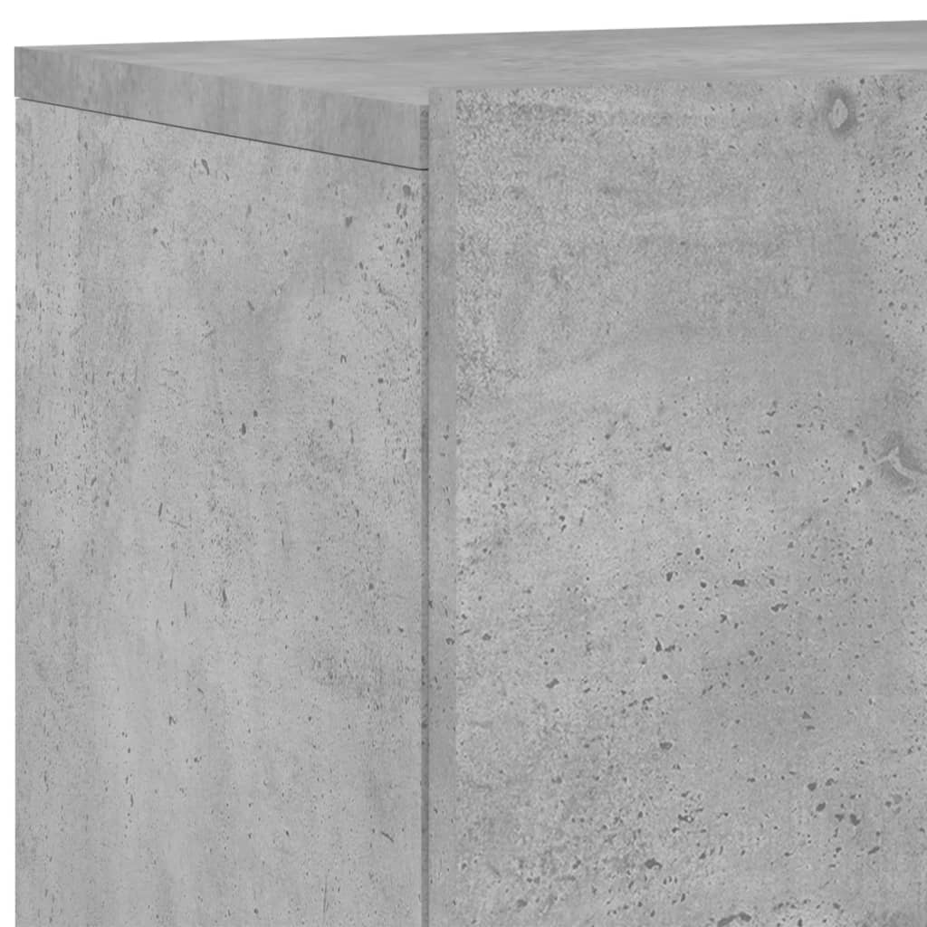 vidaXL Tv-meubels 2 st wandgemonteerd 60x30x41 cm betongrijs