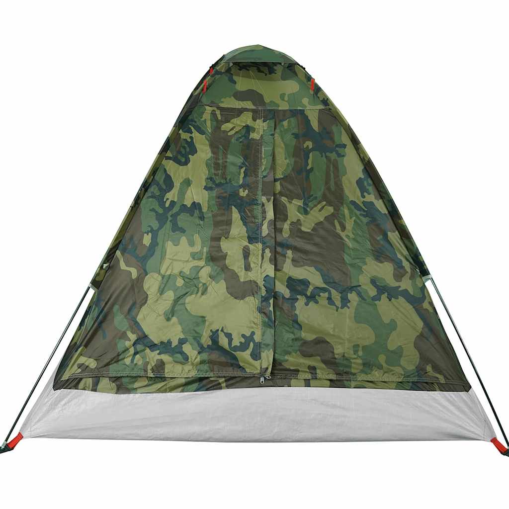 vidaXL Koepeltent 2-persoons waterdicht camouflage