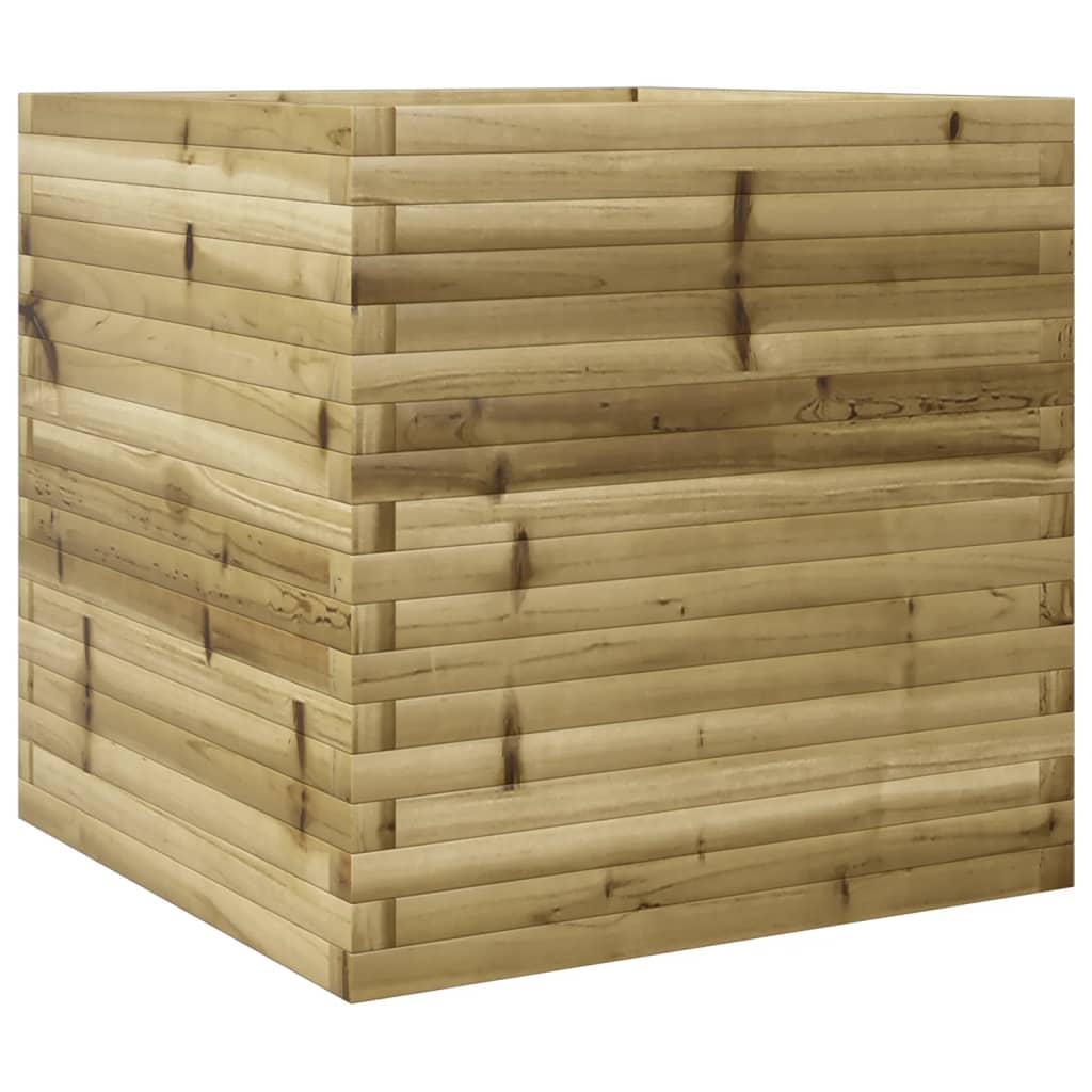 vidaXL Plantenbak 70x70x68,5 cm geïmpregneerd grenenhout