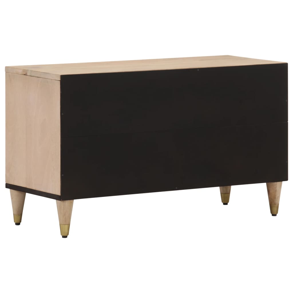 vidaXL Tv-meubel 80x33x46 cm massief mangohout