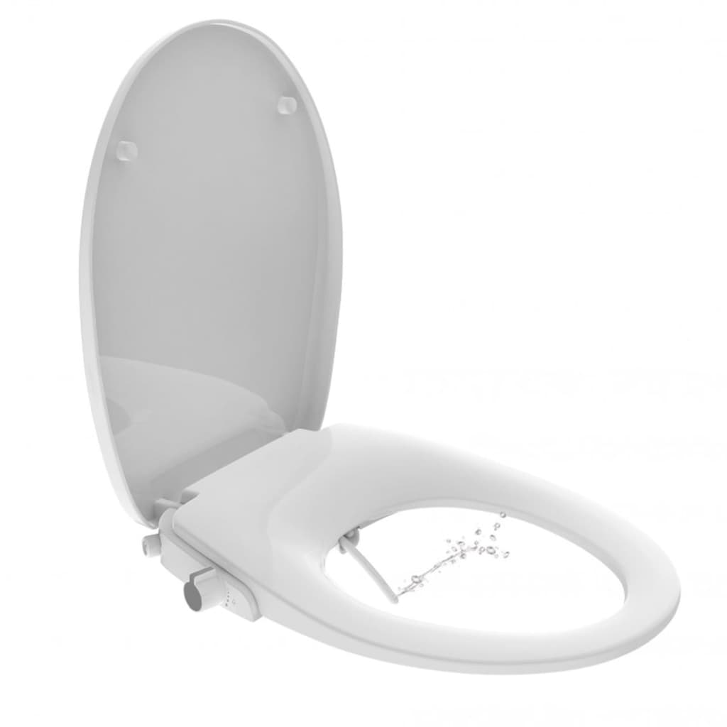 EISL Toiletbril soft-close met bidetfunctie wit