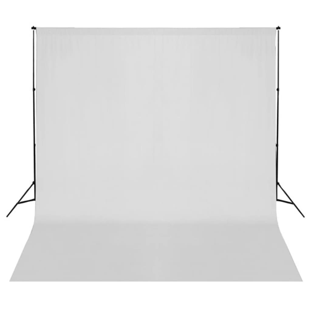 vidaXL Fotostudioset met verlichtingsset achtergrond en reflector