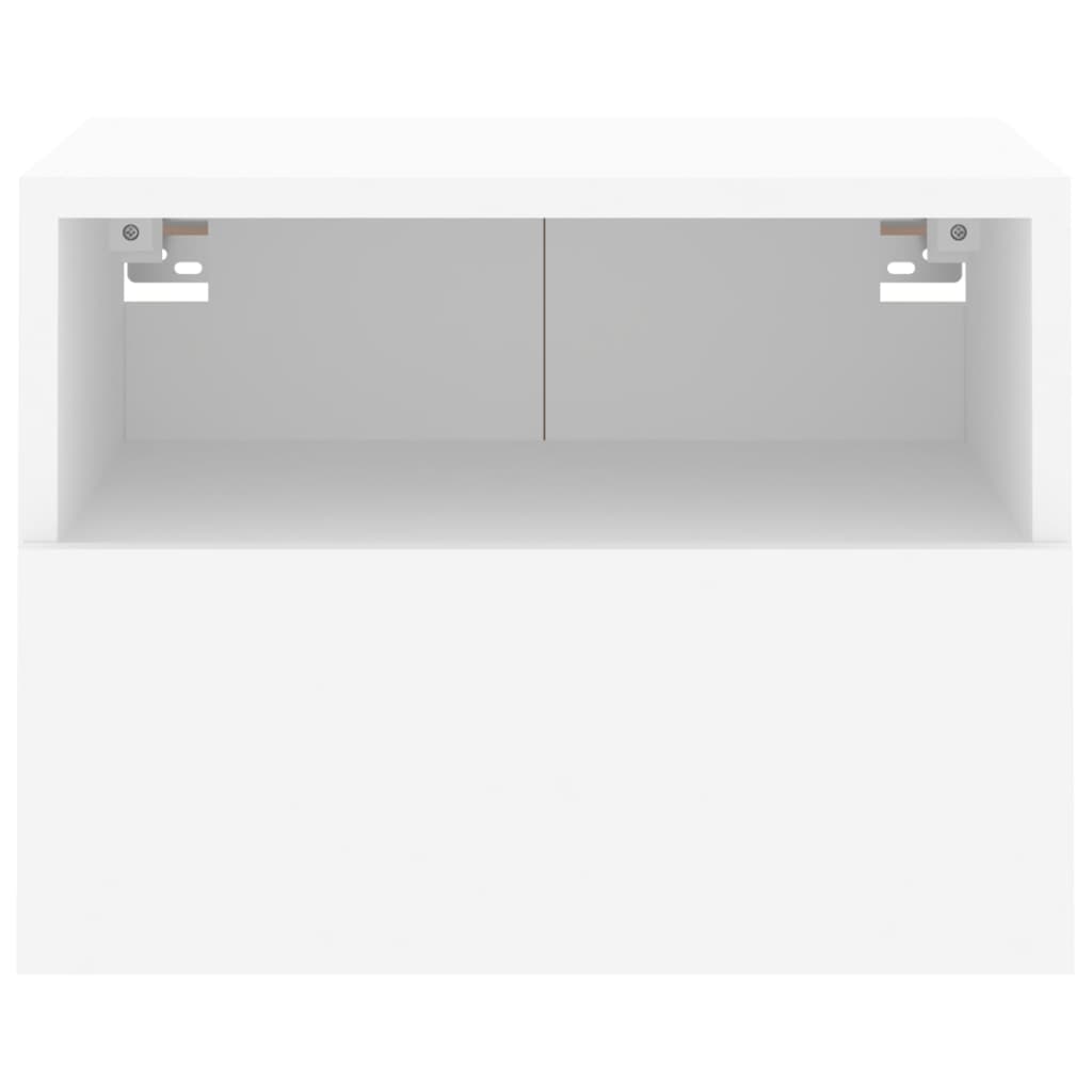 vidaXL Tv-wandmeubels 2 st 40x30x30 cm bewerkt hout wit