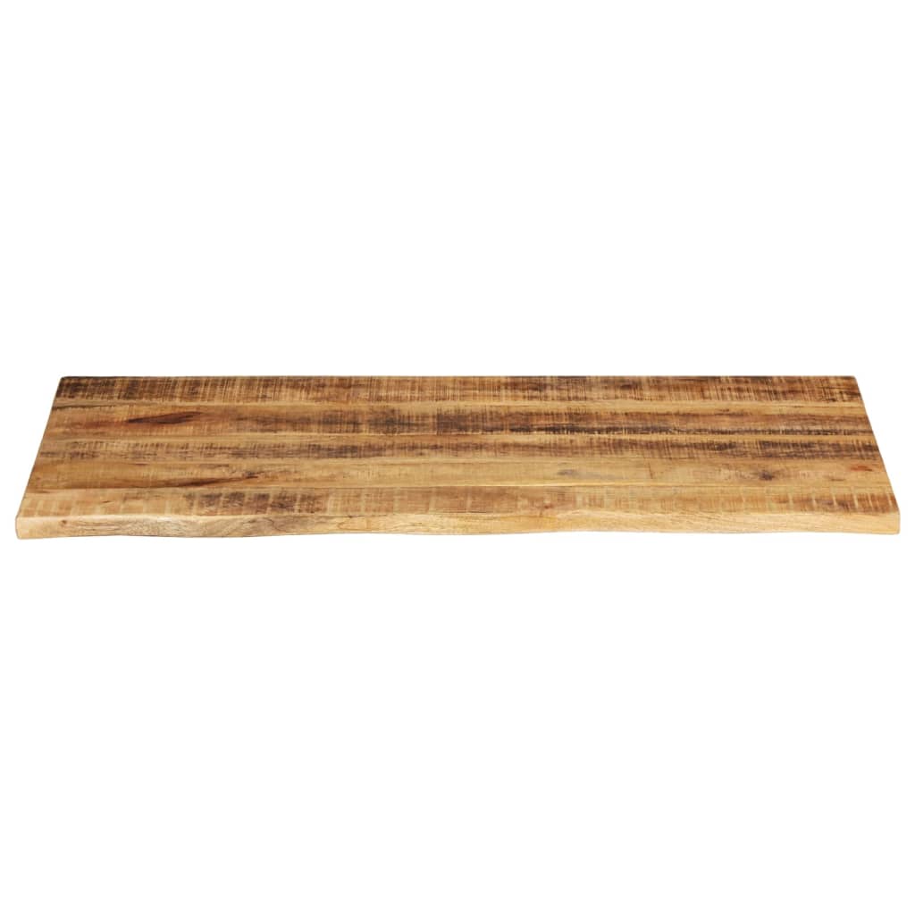 vidaXL Tafelblad met natuurlijke rand 100x60x2,5 cm massief mangohout