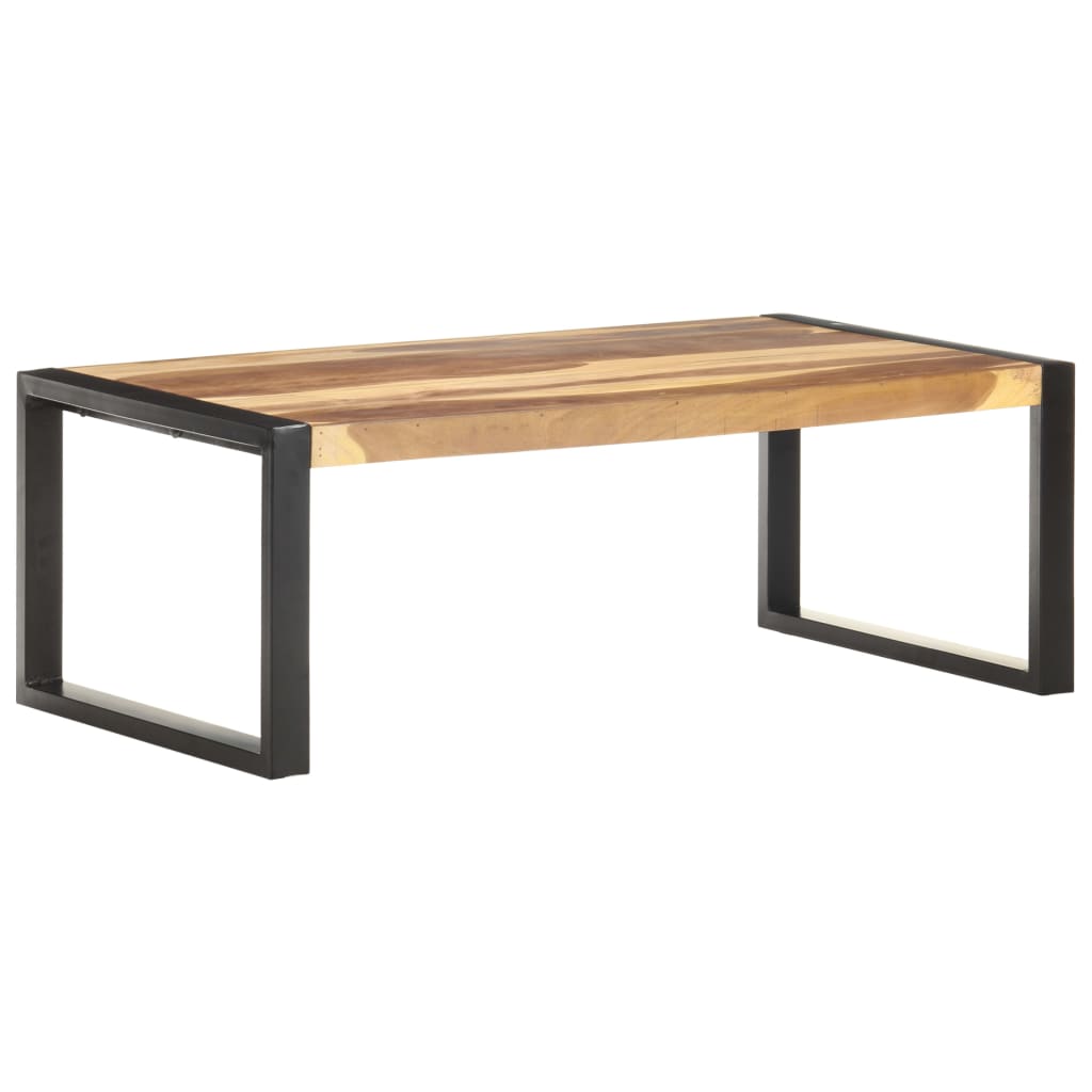 vidaXL Salontafel 110x60x40 cm massief hout