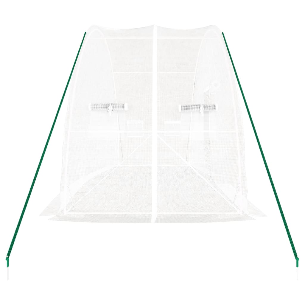 vidaXL Tuinkas met stalen frame 12 m² 6x2x2,85 m