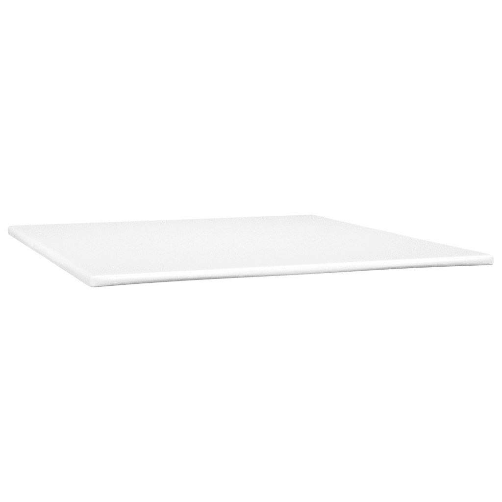 vidaXL Boxspring met matras stof crèmekleurig 180x200 cm