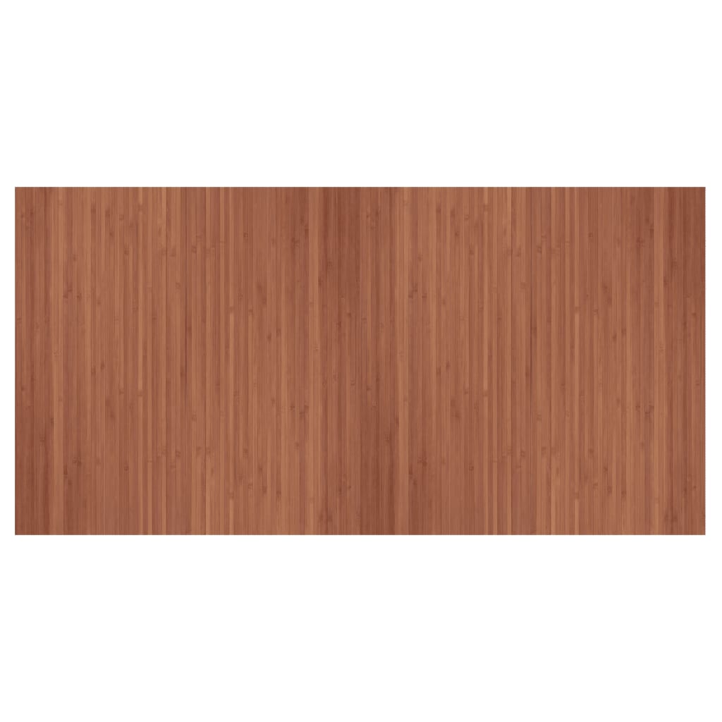 vidaXL Vloerkleed rechthoekig 100x200 cm bamboe bruin