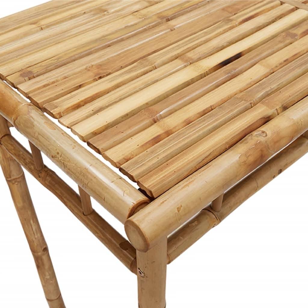 vidaXL Tuintafel 110x55x75 cm bamboe