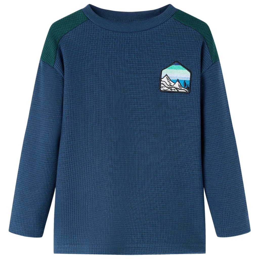 Kindertrui 116 marineblauw