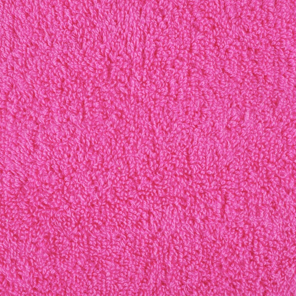 vidaXL Gastendoekjes SOLUND 4 st 600 g/m² 30x30 cm roze